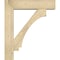 Ekena Millwork Imperial Block Rough Sawn Bracket w/ Offset Brace, Douglas Fir, 8"W x 34"D x 40"H BKT0806X34X40IMP05RDF - alternate 2